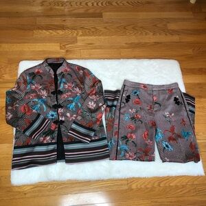 Zara Floral Pantsuit